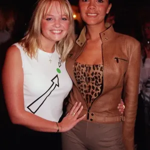 Emma Bunton and Victoria Adams Pride of Britain Print 1999