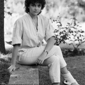 Emma Samms, British actress and currently starring in American daytime television soap Emma Samms, British actress and currently starring in American daytime television soap