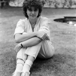 Emma Samms, British actress and currently starring in American daytime television soap Emma Samms, British actress and currently starring in American daytime television soap