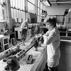 Employees at the BMC works at Longbridge, Birmingham, West Midlands. October 1967