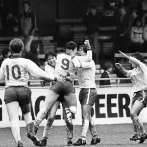 England 1 v Sweden 0, Womens European Cup Final 2nd Leg, held at Kenilworth Road England 1 v Sweden 0, Womens European Cup Final 2nd Leg, held at Kenilworth Road