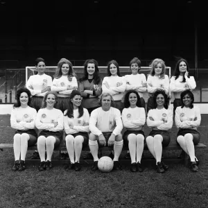 Bobby Moore's 1971 Miss World Contest Team Print