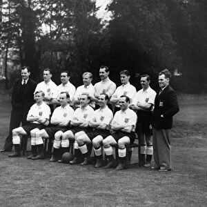 England Football Team at Hendon Hall, Photocall ahead of match against Australia