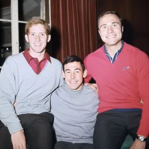 L'équipe de football d'Angleterre se détendant dans leur hôtel de Hendon pendant la Coupe du monde 1966. L'équipe de football d'Angleterre se détendant dans leur hôtel de Hendon pendant la Coupe du monde 1966.