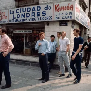 England footballers including Alan Ball, Geoff Hurst, Bobby Moore England footballers including Alan Ball, Geoff Hurst, Bobby Moore
