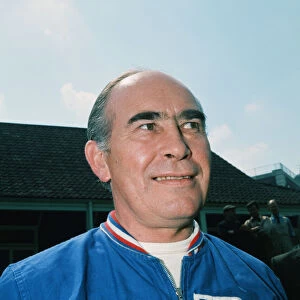 England manager Alf Ramsey pictured during a training session. May 1973