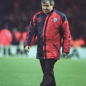 England manager Terry Venables walks off the pict at Wembley following his side England manager Terry Venables walks off the pict at Wembley following his side