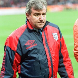 England manager Terry Venables walks off the pitch at Wembley following his side
