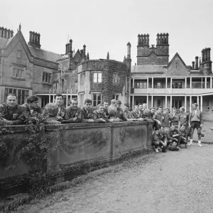 The England national team squad pose at Lilleshall before a training session in The England national team squad pose at Lilleshall before a training session in