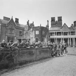 The England national team squad pose at Lilleshall before a training session in The England national team squad pose at Lilleshall before a training session in