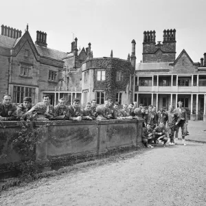 The England national team squad pose at Lilleshall before a training session in The England national team squad pose at Lilleshall before a training session in