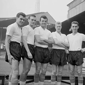England players in training at Stamford Bridge prior to their match against Wales in