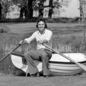 England Squad playing golf. May 1975 75-2639-017