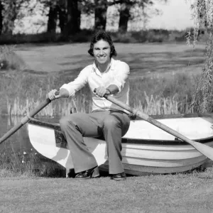 England Squad playing golf. May 1975 75-2639-018