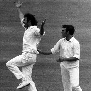 England v Australia 1975 2nd Test at Lords Dennis Lillee Australian Fast Bowler