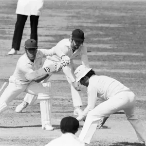 England v Australia. Geoff Boycott reaches his 100 during Centenary Test Match in England v Australia. Geoff Boycott reaches his 100 during Centenary Test Match in