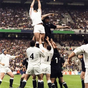 England v New Zealand Rugby Union World Cup October 1999