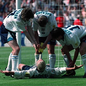 England v Scotland European Championships group match at Wembley Stadium 15th June 1996