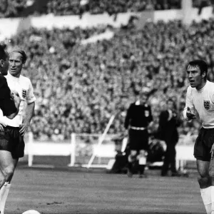 England v Uruguay 1966 Wembley Stadium Print
