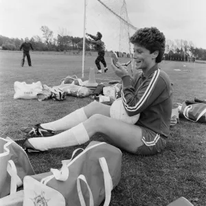 England Womens Football Team, pictured during training session ahead of their England Womens Football Team, pictured during training session ahead of their