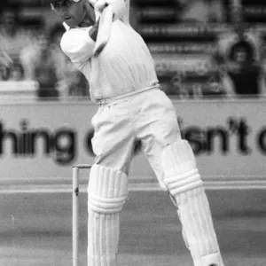 Englands captian Mike Brearley England v Australia in the Third Test Match
