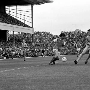 English Division 1. Arsenal 2 v. Stoke 0. September 1980 LF04-25-030