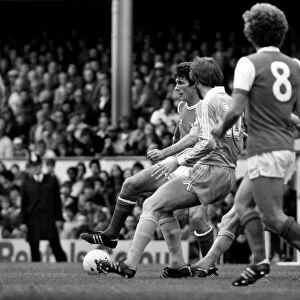 English Division 1. Arsenal 2 v. Stoke 0. September 1980 LF04-25-038