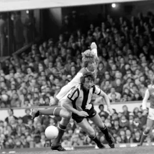 English Division 1 Football. Arsenal 1 v. West Bromwich Albion 1. April 1980 LF03-04-081