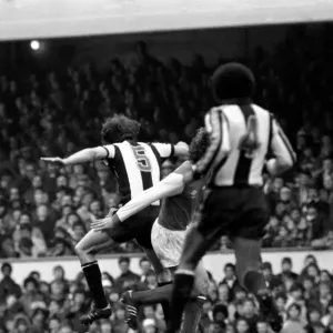 English Division 1 Football. Arsenal 1 v. West Bromwich Albion 1. April 1980 LF03-04-082