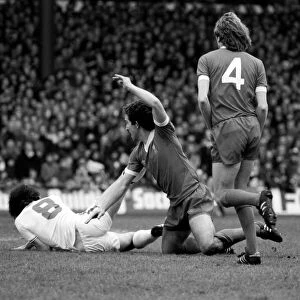 English Division 1 Football. Crystal Palace 0 v. Liverpool 0. April 1980 LF03-06-084