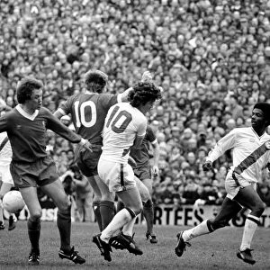 English Division 1 Football. Crystal Palace 0 v. Liverpool 0. April 1980 LF03-06-060
