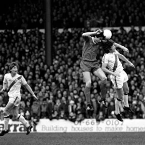English Division 1 Football. Crystal Palace 0 v. Liverpool 0. April 1980 LF03-06-014
