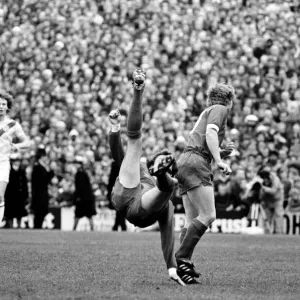 English Division 1 Football. Crystal Palace 0 v. Liverpool 0. April 1980 LF03-06-059