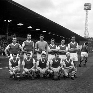 English Division 1 (old). Ipswich Town 2-0 Aston Villa 28th April 1962
