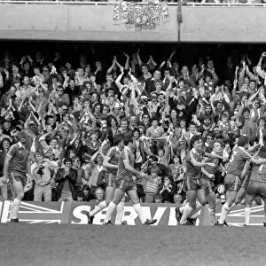 English Division 2 football. Chelsea 1 v. Notts County 0. April 1980 LF03-01-087