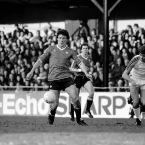 English F. A Cup Football. Luton 0 v. Manchester United 2 January 1983 LF12-42-083 English F. A Cup Football. Luton 0 v. Manchester United 2 January 1983 LF12-42-083