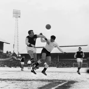 English FA Cup Third Round match at White Hart Lane. Tottenham Hotspur 0 v Burnley English FA Cup Third Round match at White Hart Lane. Tottenham Hotspur 0 v Burnley