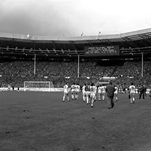 English League Cup Final 1980 / 81 Season. West Ham United v Liverpool, Wembley
