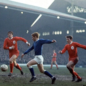 English League Division One match at Anfield Liverpool 0 v Everton 0