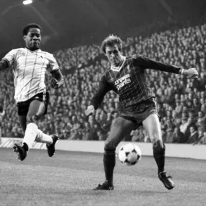English League Division One match at Anfield Liverpool 5 v Notts County 0 English League Division One match at Anfield Liverpool 5 v Notts County 0