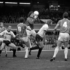 English League Division One match Birmingham City 2 v Manchester City 2 English League Division One match Birmingham City 2 v Manchester City 2