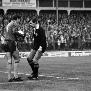 Blackburn Rovers v Luton Town 1981 Print