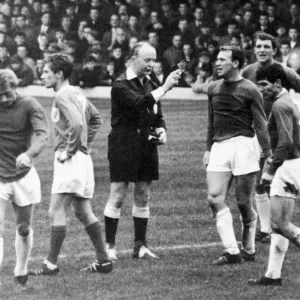 Blackpool v Manchester United 1964 Print