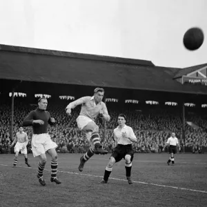 English League Division One match at Craven Cottage. Fulham 1 v Manchester City 2 English League Division One match at Craven Cottage. Fulham 1 v Manchester City 2