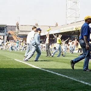 English League Division Two match at Filbert Street. Leicester City 2 v Sheffield