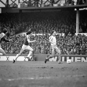 English League Division One match at Goodison Park. Everton 0 v West Ham United 0