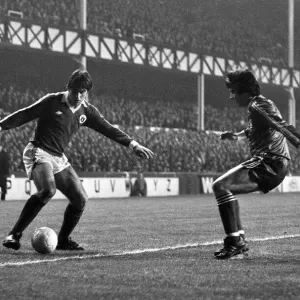 Goodison Park Print: Everton 1 v Nottingham Forest 0, January 1980 Goodison Park Print: Everton 1 v Nottingham Forest 0, January 1980