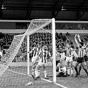 English League Division One match at The Hawthorns West Bromwich Albion 1 v Stoke
