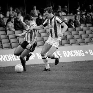Englisch Liga Division Eins Spiel bei The Hawthorns West Bromwich Albion 1 gegen Stoke