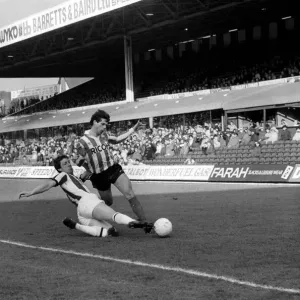English League Division One match at The Hawthorns West Bromwich Albion 1 v Stoke